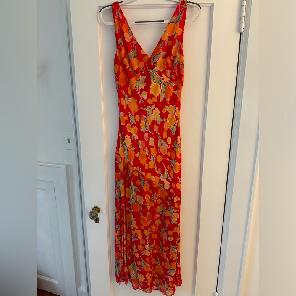 RIXO Moniq floral maxi dress